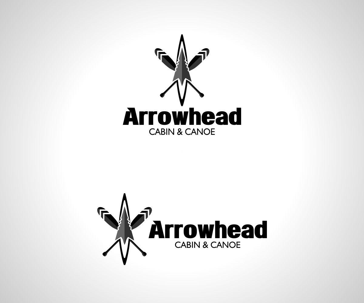 Arrowhead Logo - Logo Design for Arrowhead Cabin and Canoe by Edu Morente. Design
