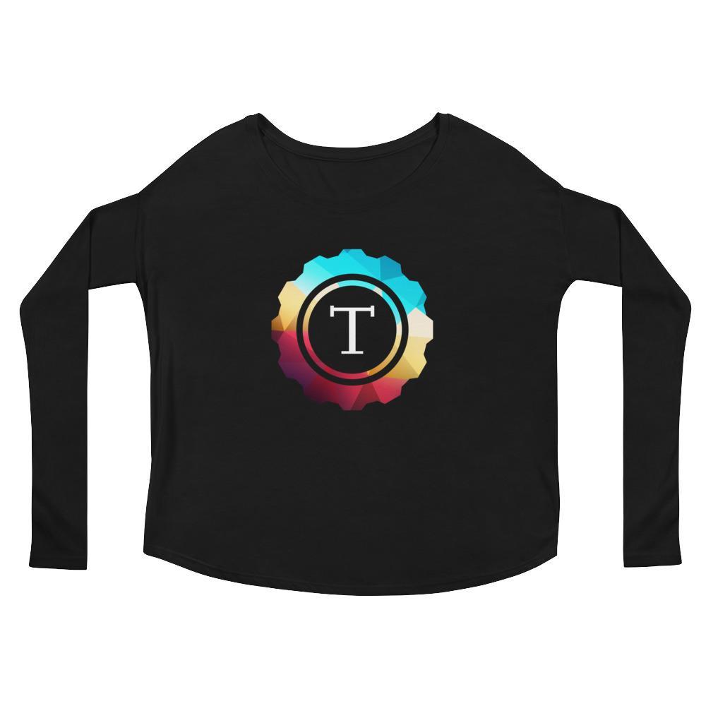 Turing Logo - Turing Logo Ladies' Long Sleeve Tee – Turing School of Software & Design