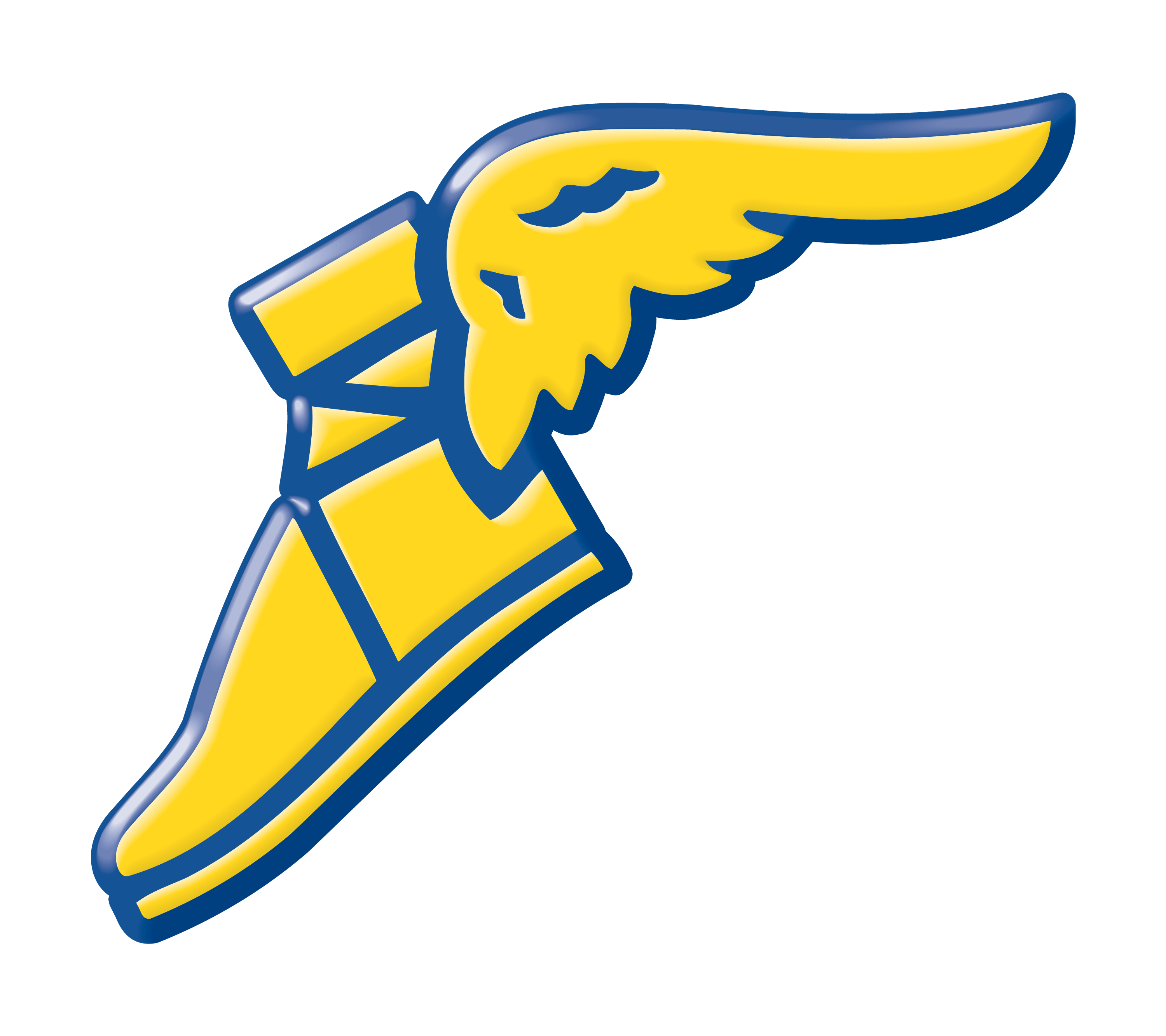 Yellow Shoe with Wing Logo - Shoe With Wings Logos | Free download best Shoe With Wings Logos on ...