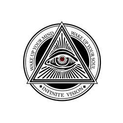 Enlightenment Logo - Enlightenment Sticker – Infinite Vision Clothing