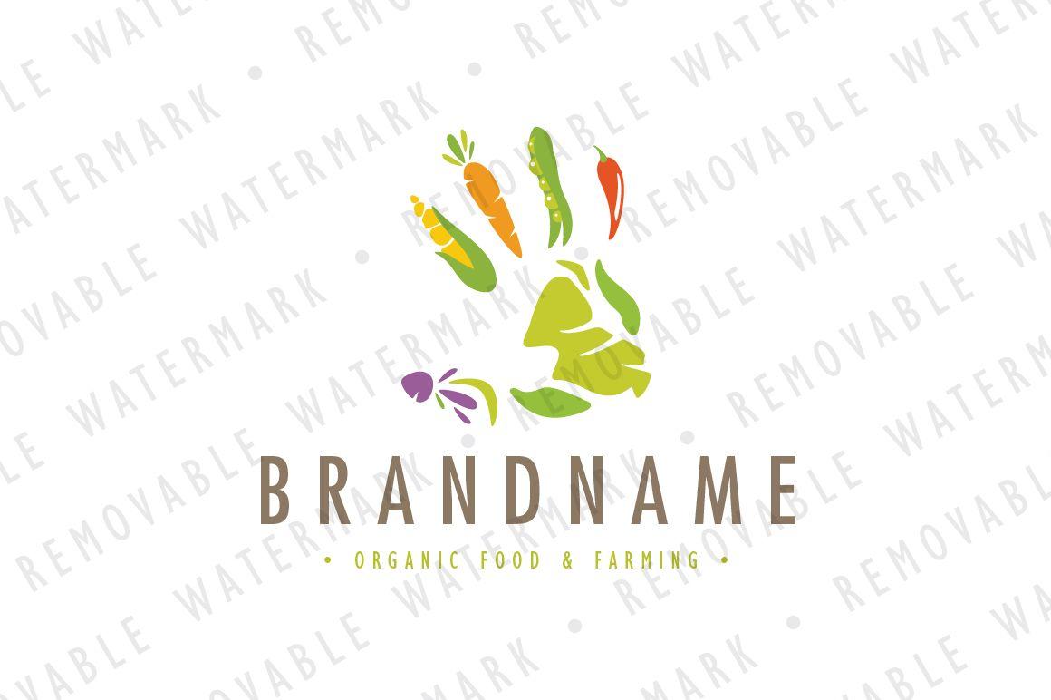 Handprint Logo - Farming Handprint Logo