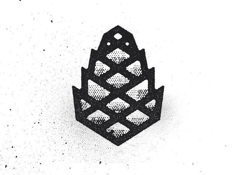 Enlightenment Logo - Pine Cone { Symbol Of Enlightenment }. Ink that Inspires. Pine