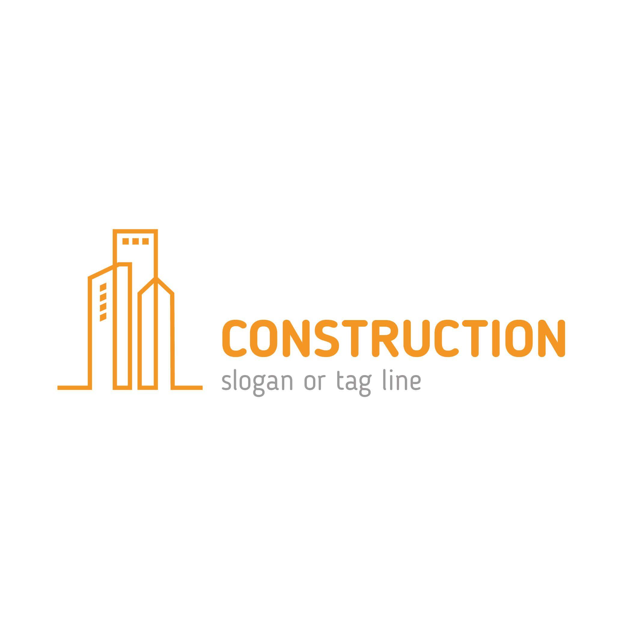 Contruction Logo - Construction Real Estate company logo templates Vector