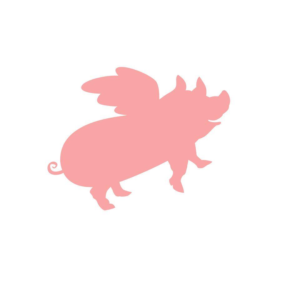 Pigg Logo - Entry #46 by angelikit03 for Flying Pig Logo Design Content | Freelancer