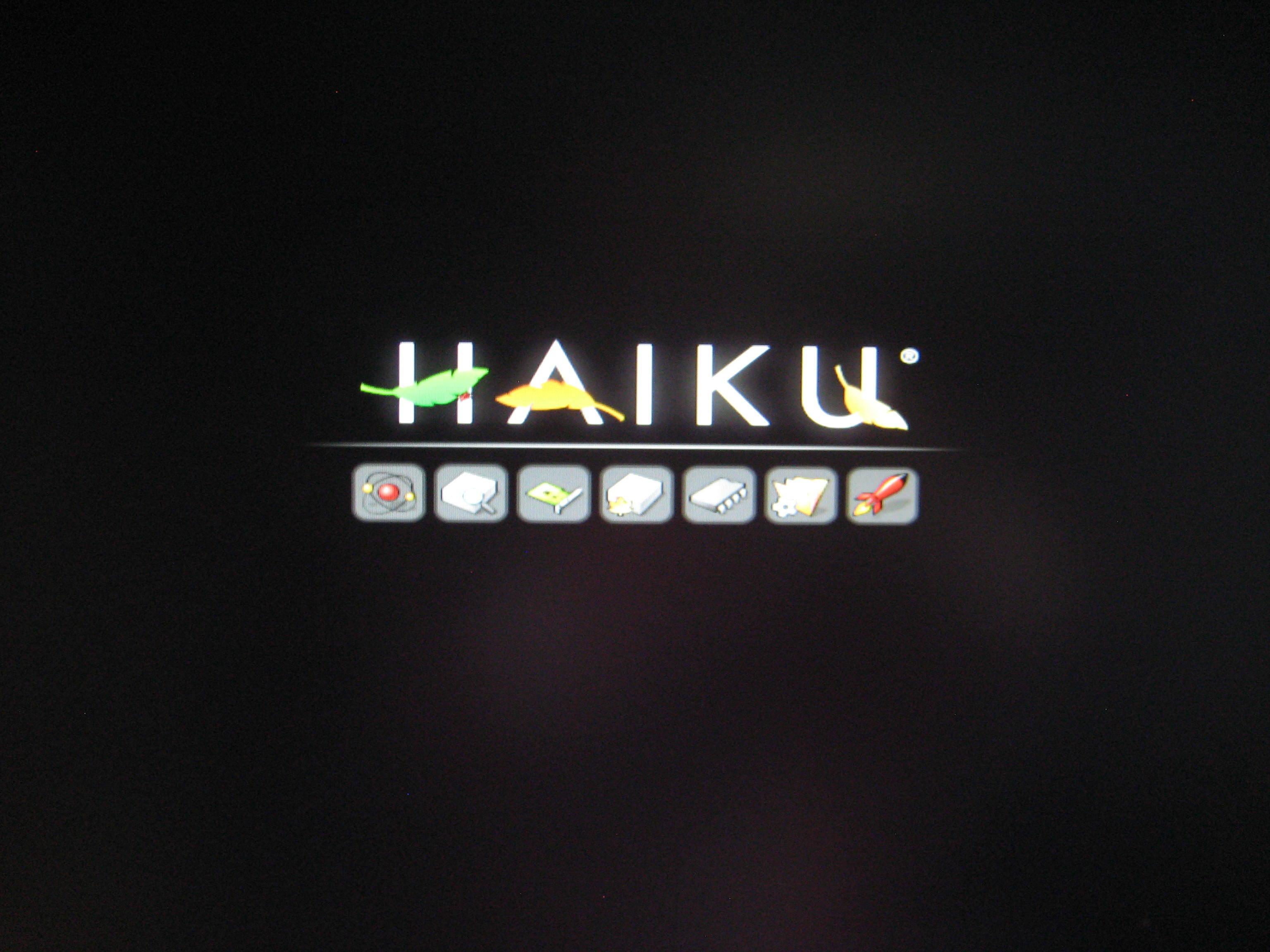 Haiku Logo - Haiku 64 bit boot splash and installer