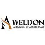 Weldon Logo - Oscillating Flange For Brass Monitor 4 Flange X 4 Flange Unpainted