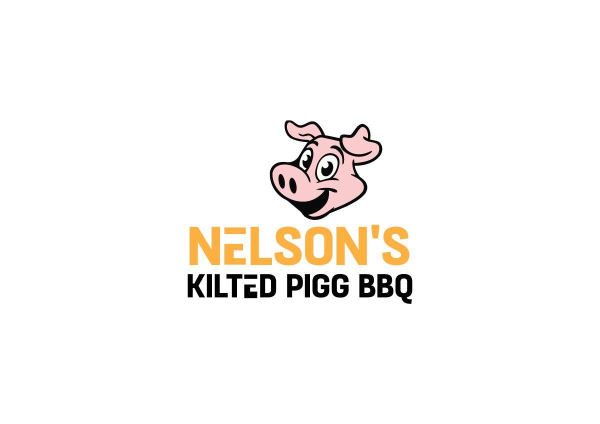 Pigg Logo - Elegant, Playful, Catering Logo Design for Nelson's Kilted Pig BBQ ...