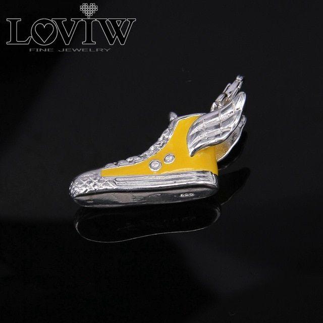 Yellow Shoe with Wing Logo - Vogue Yellow Shoe with Wings Charms Fit Bracelet from Party