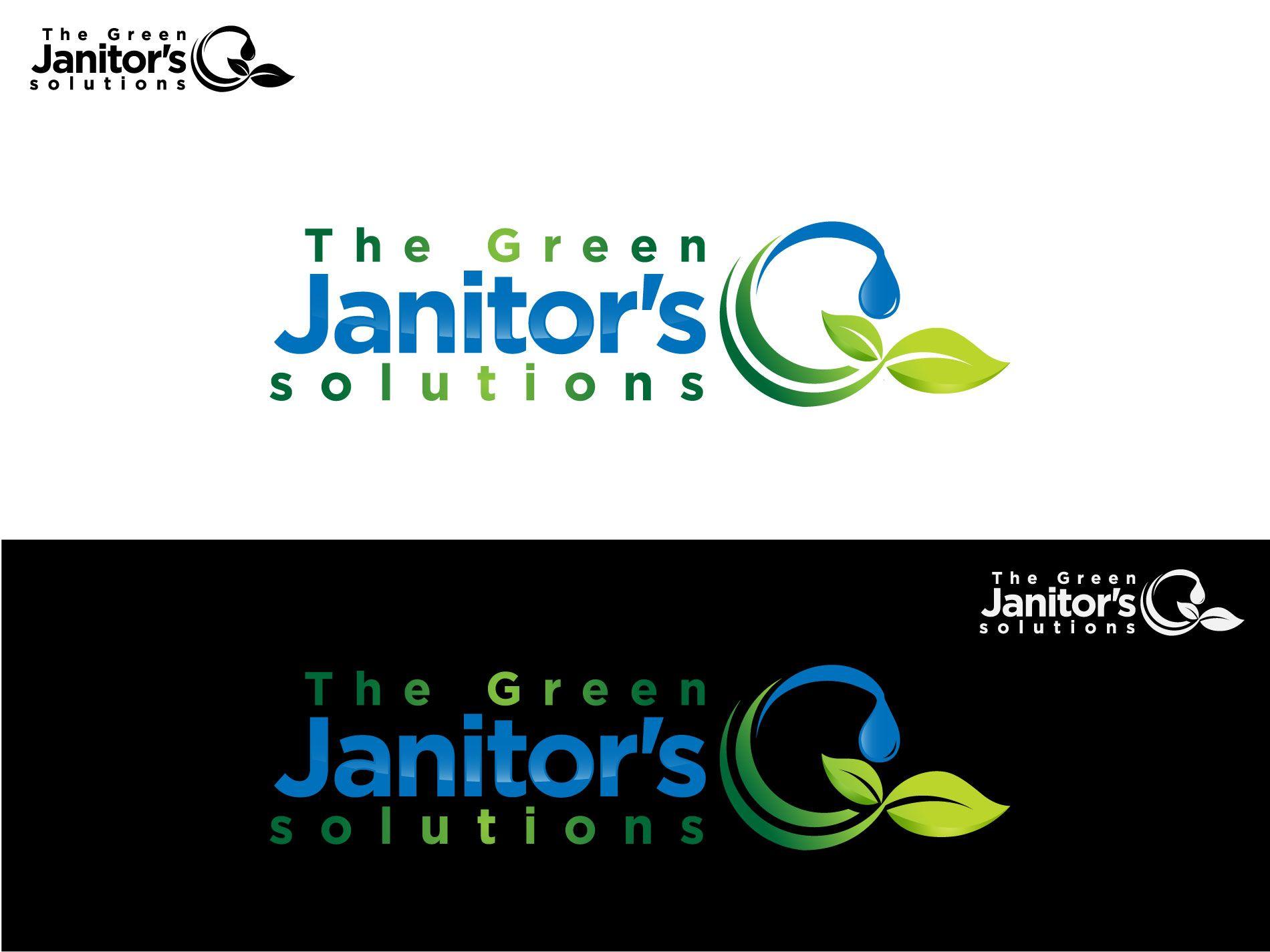 Janitor Logo - Logo Design. 'The Green Janitor's Solutions' design project