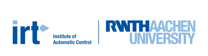 IRT Logo - RWTH AACHEN UNIVERSITY Institute of Automatic Control