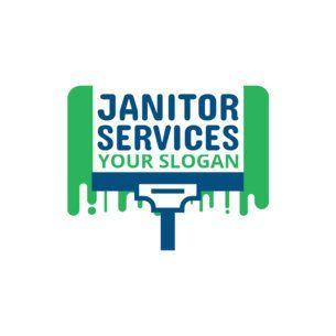 Janitor Logo - Cleaning Services Online Logo Maker. Make Your Own Logo