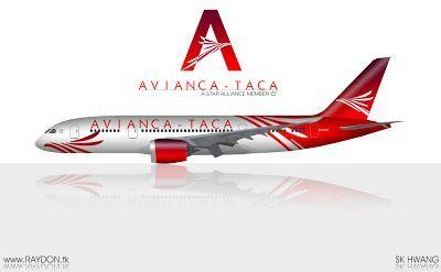 AviancaTaca Logo - Avianca Taca | ...if only! | Aviation, Airplane, Plane