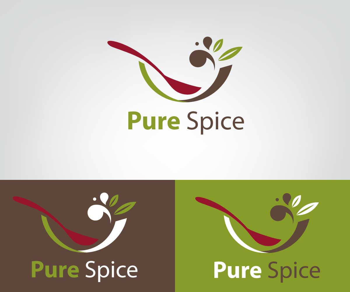 Spices Logo - Upmarket, Serious, Boutique Logo Design for PureSpice by Rawal Baig ...