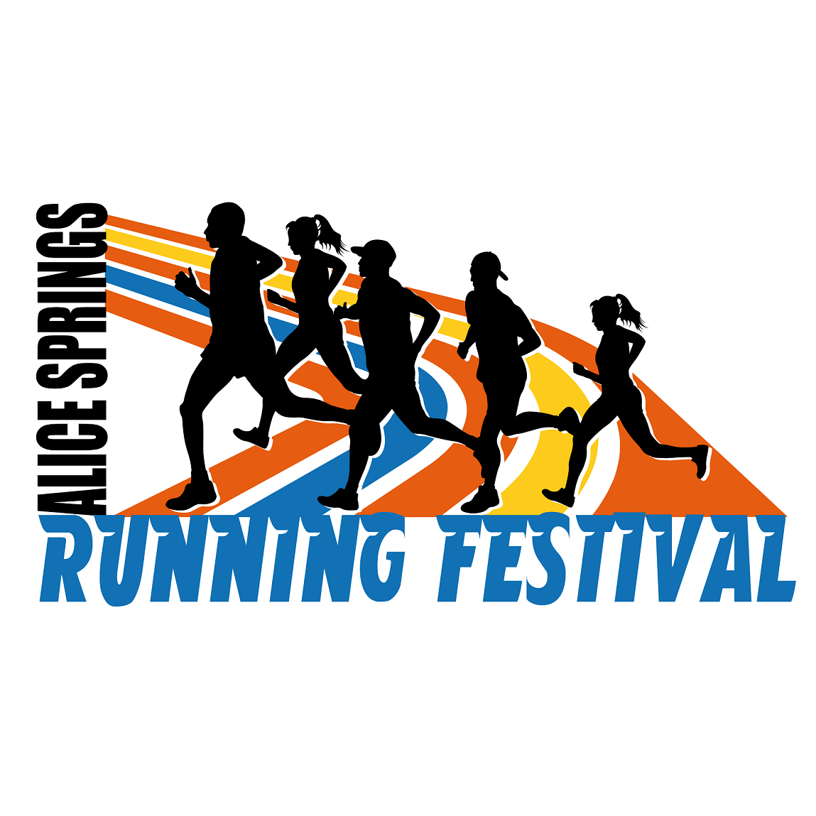 Marathon-Running Logo - Alice Springs Running Festival 2014