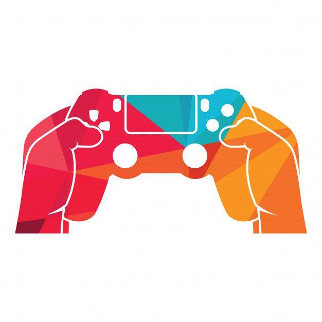 Playstatino Logo - Gaming logo playstation 4 controller Vector