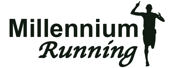 Marathon-Running Logo - Millennium Running | Events • Timing • Store