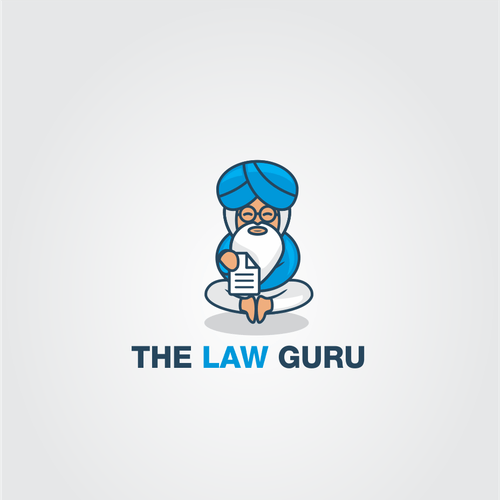 Guru Logo - Law Guru Logo: Fresh Vibrant Logo For Web Site Providing Legal E