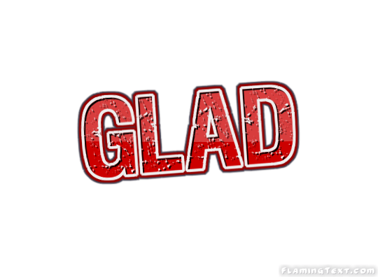 Glad Logo - Glad Logo | Free Name Design Tool from Flaming Text