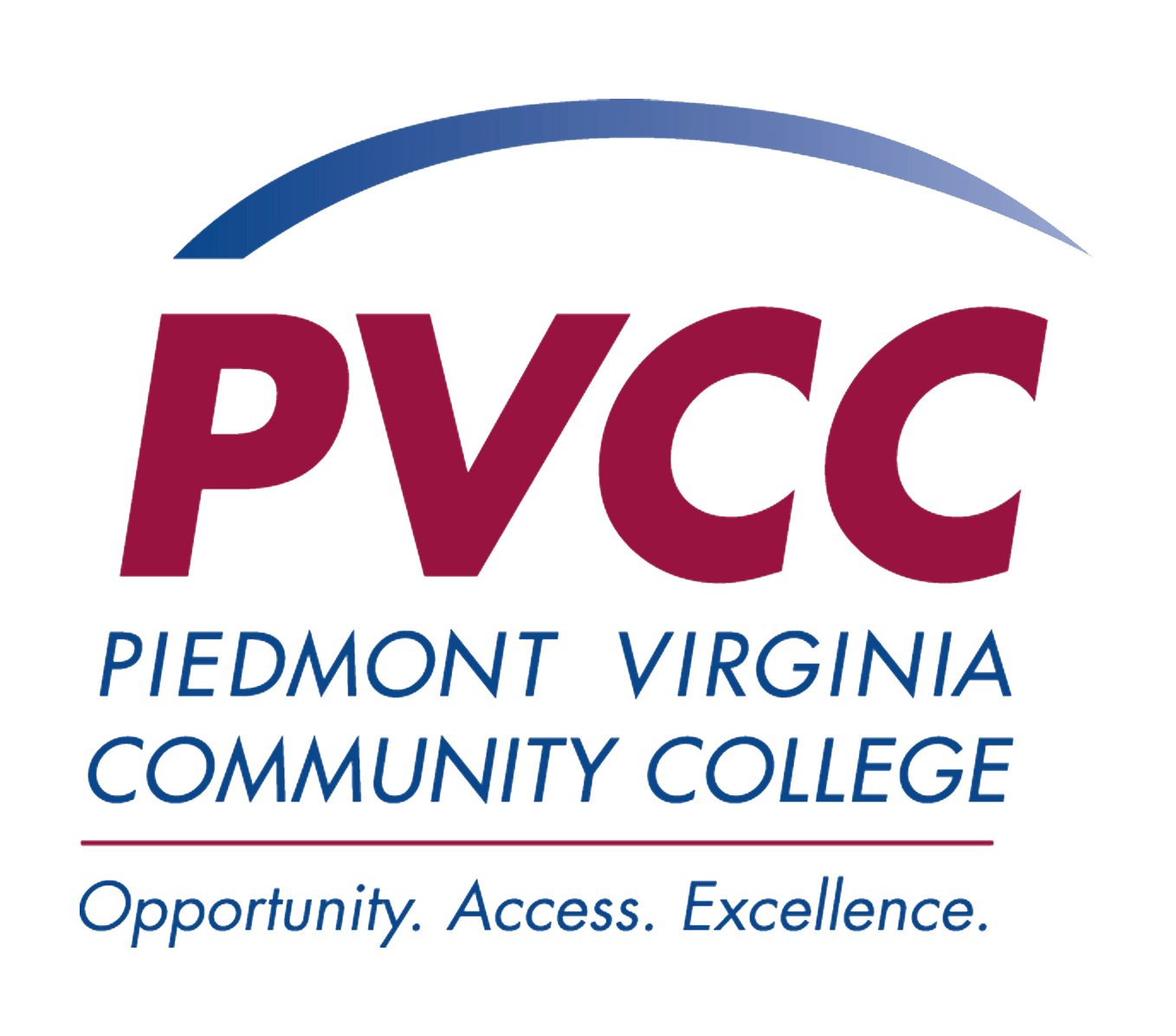 PVCC Logo - Piedmont Virginia Community College. Opportunity Access Excellence