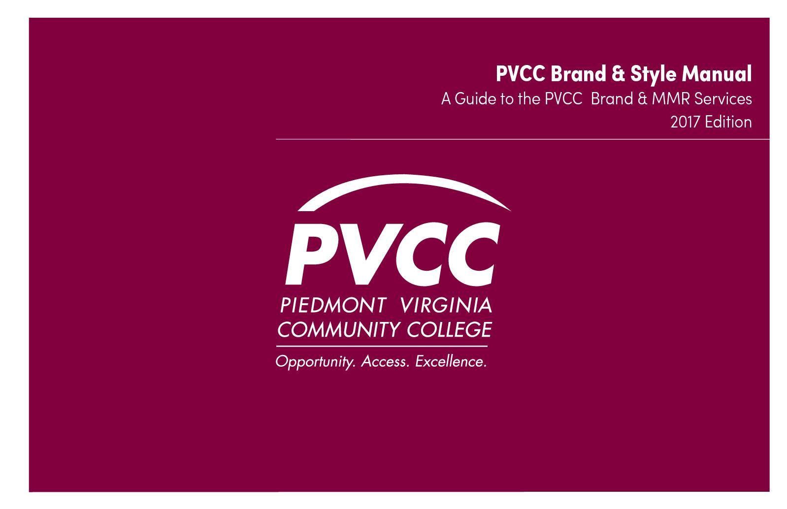PVCC Logo - Calaméo - 2017 PVCC Brand Management Guide