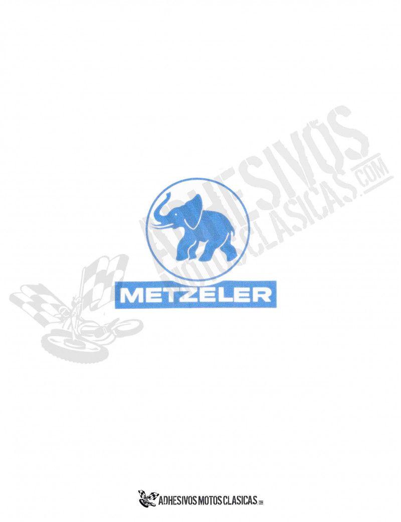 Metzeler Logo - adhesivo adhesivos decals stickers sticker autocollantMETZELER LOGO