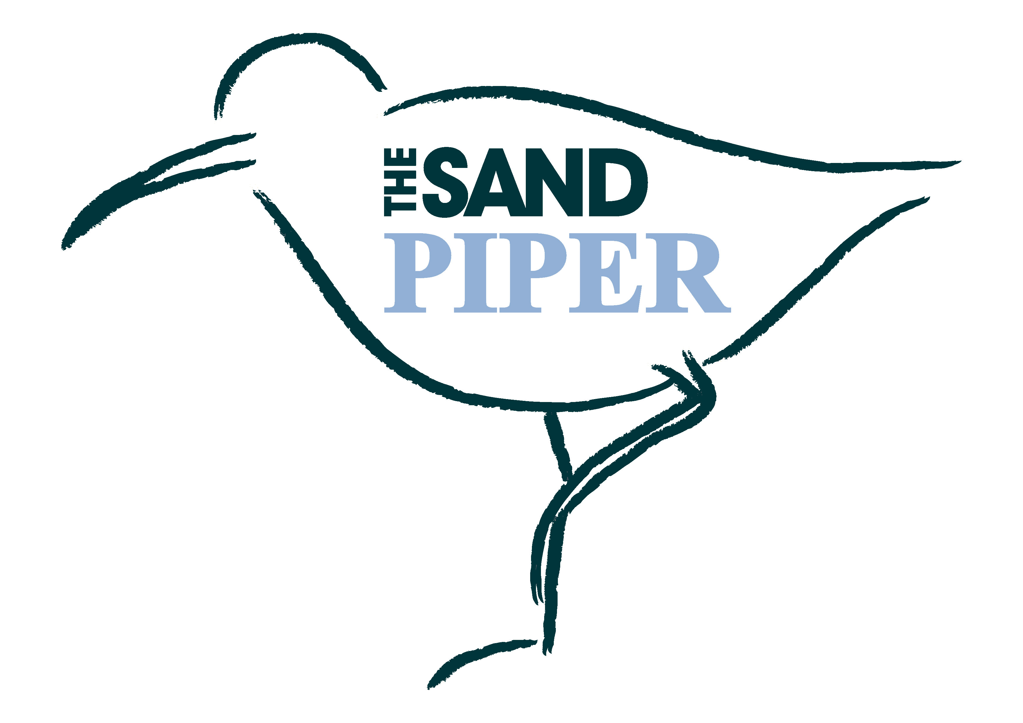 Sandpiper Logo - the sandpiper logo for white background - Grey Street Hotel