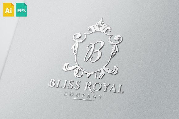Bliss Logo - Bliss Royal Logo Logo Templates Creative Market