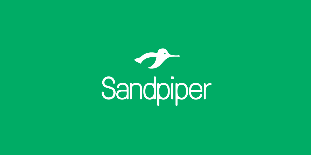 Sandpiper Logo - Sandpiper. John Hatherly Design