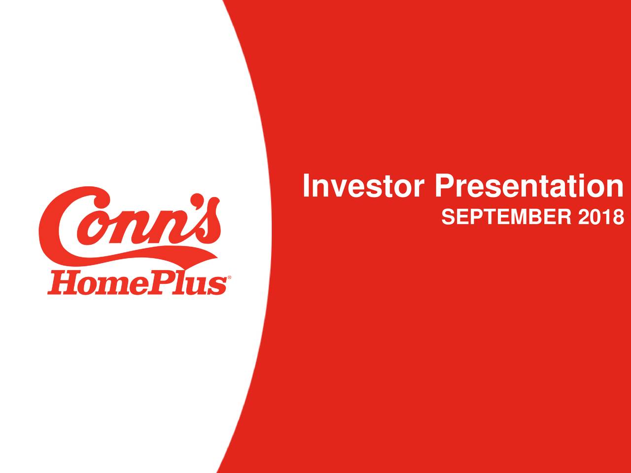 Conn's Logo - Conn's, Inc. 2018 Q2 - Results - Earnings Call Slides - Conn's, Inc ...