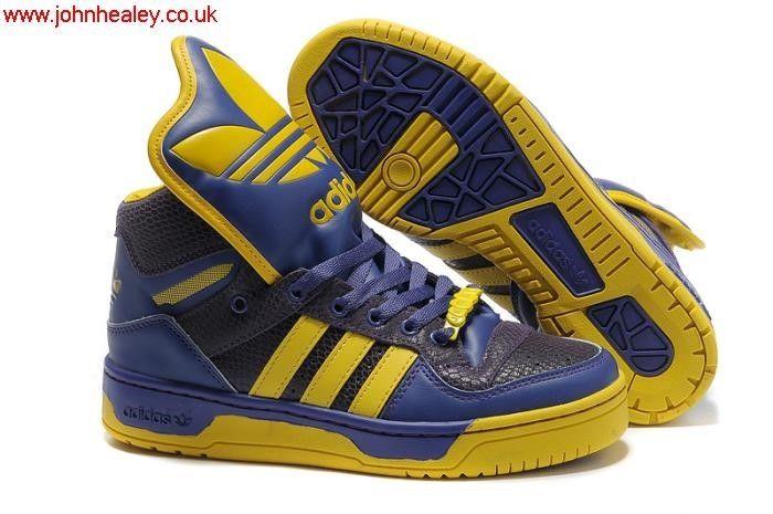 Yellow Shoe with Wing Logo - Adidas Shoes Store. Online Store Offers Adidas Originals Jeremy