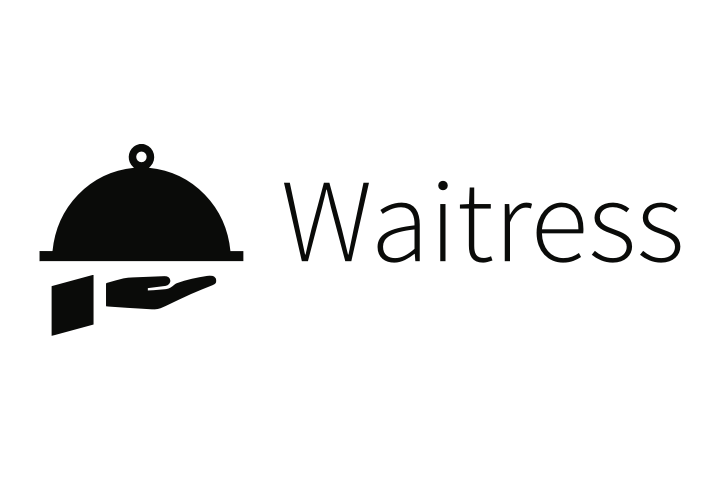Waitress Logo - Waitress - SUP46