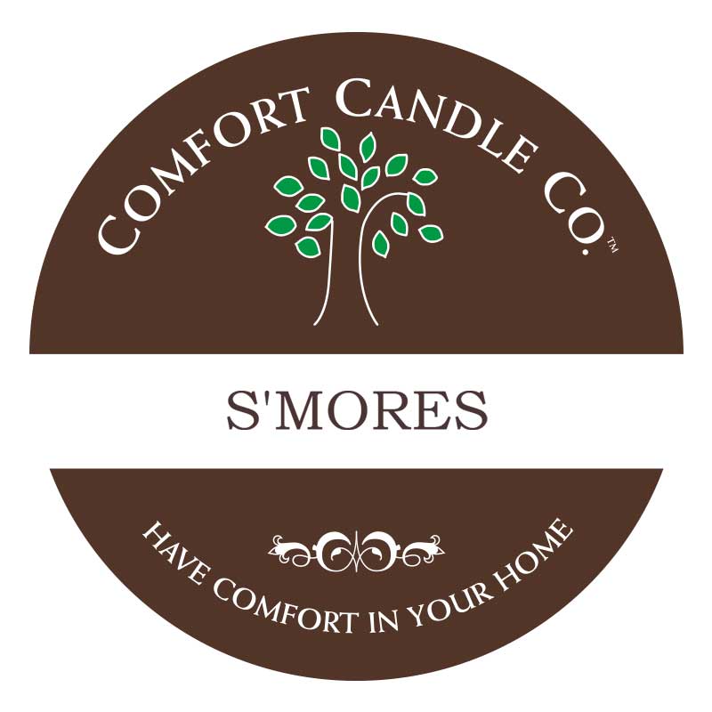 S'mores Logo - S'mores Fragrance Candle • Comfort Candle Company