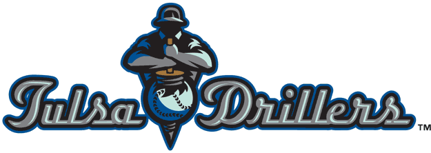 Drillers Logo - Tulsa Drillers Primary Logo - Texas League (TL) - Chris Creamer's ...
