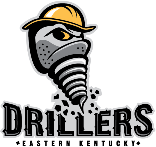 Drillers Logo - Eastern Kentucky Drillers Primary Logo Indoor Football