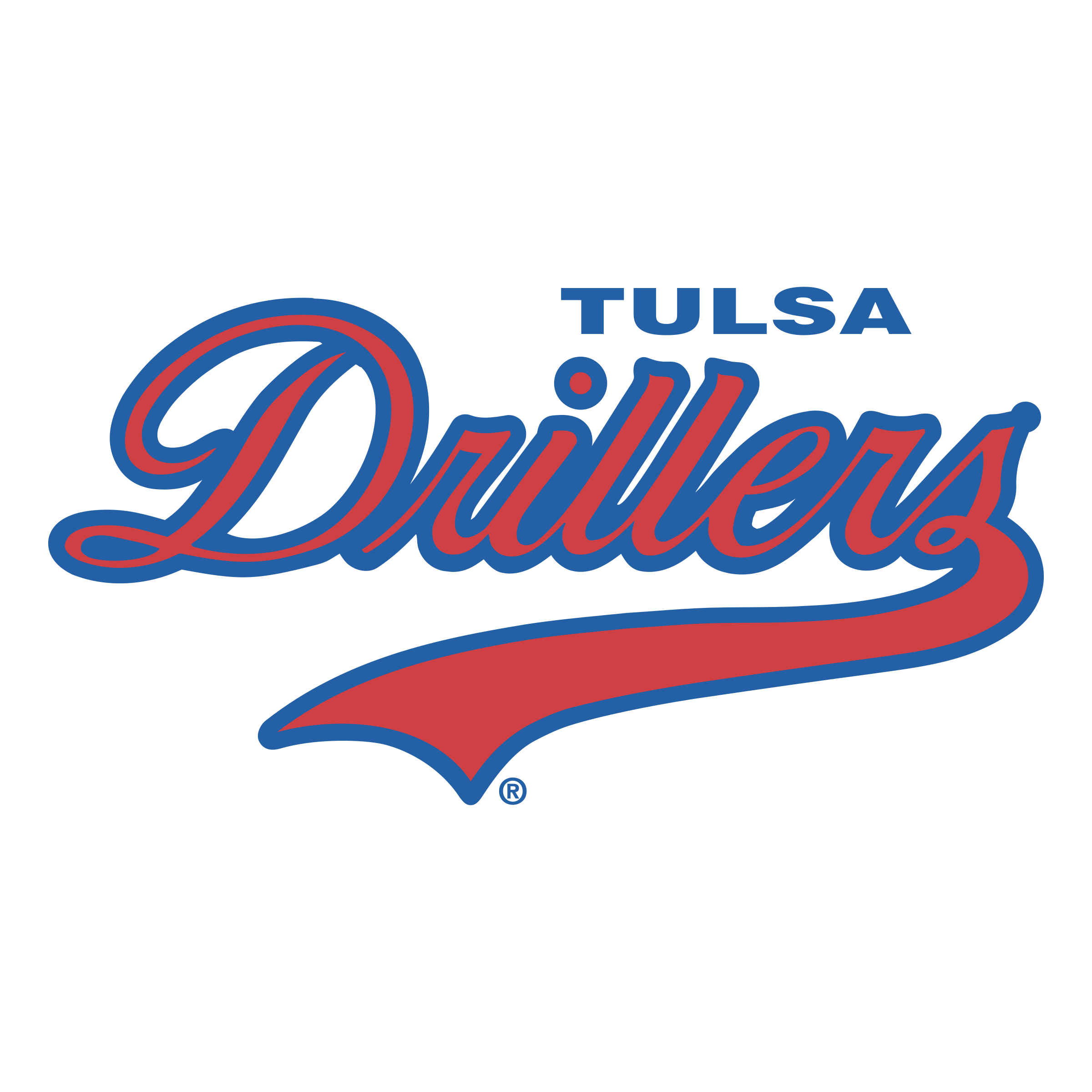 Drillers Logo - Tulsa Drillers Logo PNG Transparent & SVG Vector - Freebie Supply