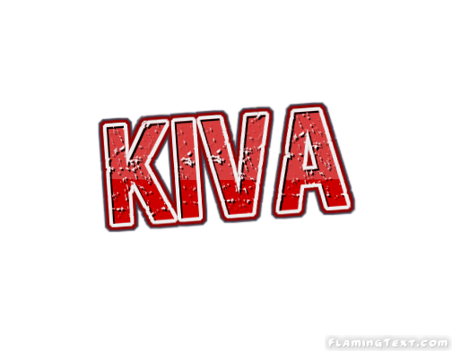 Kiva Logo - Kiva Logo. Free Name Design Tool from Flaming Text