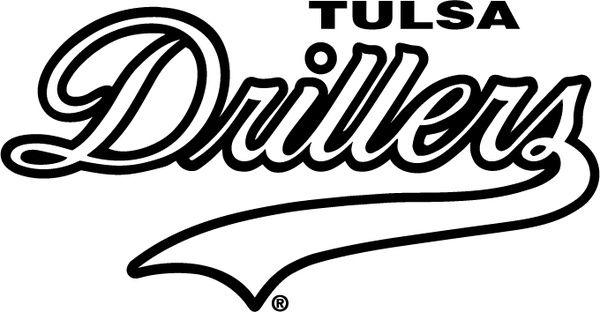 Drillers Logo - Tulsa drillers Free vector in Encapsulated PostScript eps ( .eps ...