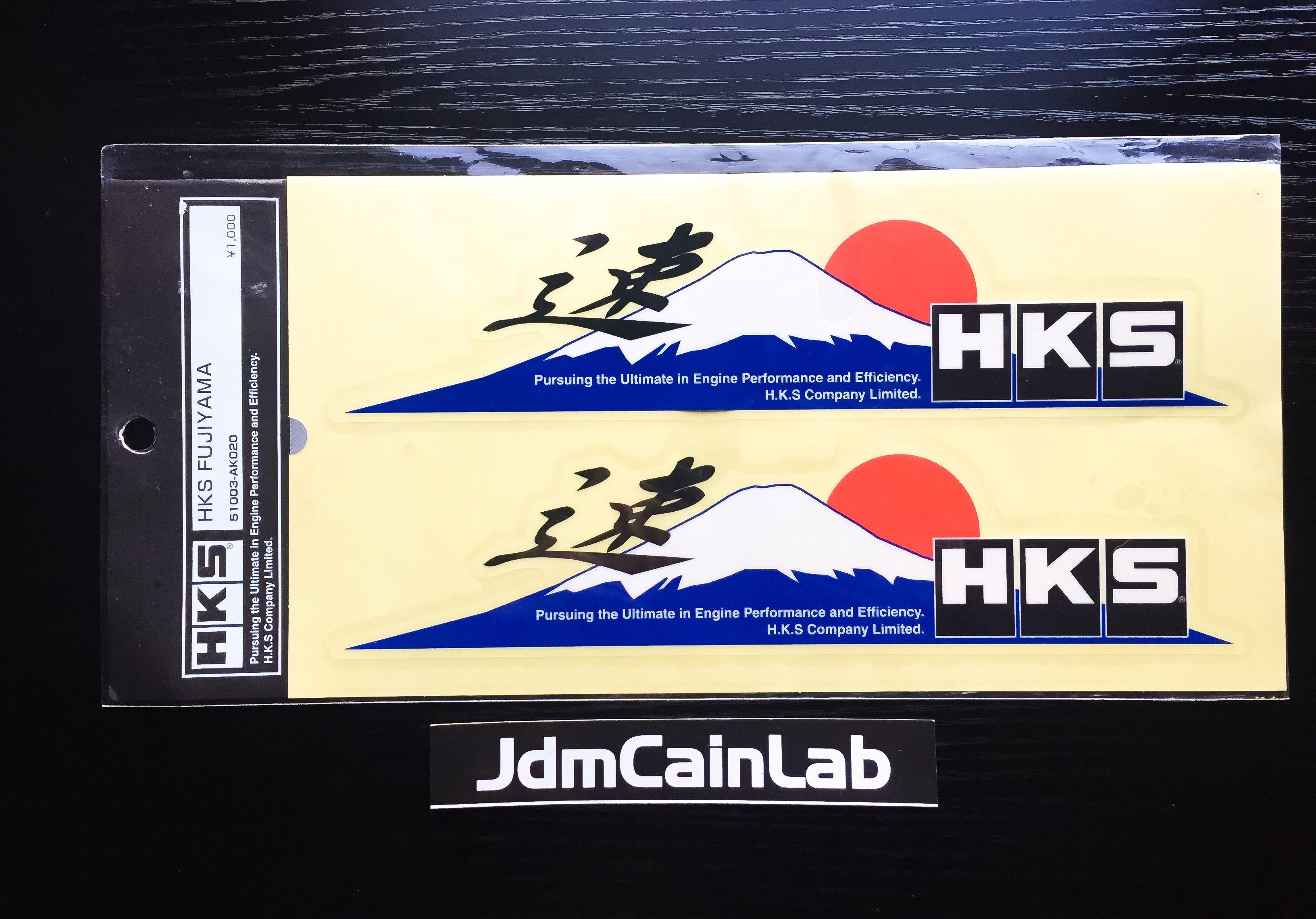 Fujiyama Logo - HKS Fujiyama Decals – JdmCainLab
