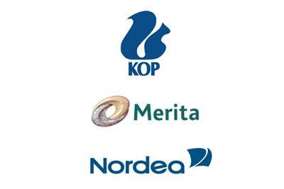 Nordea Logo - From KOP squirrel to graphic Nordea logo. I love the typeface, sans