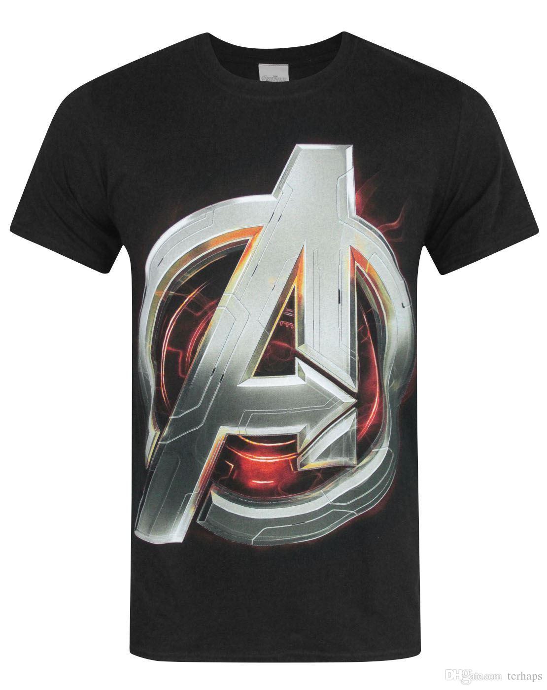 Ultron Logo - Avengers Age Of Ultron Logo Men'S T Shirt Designer Mens T Shirt ...