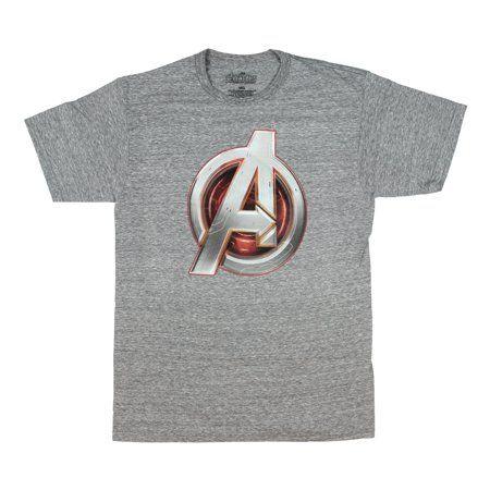 Ultron Logo - Marvel - Avengers Age of Ultron Logo Licensed Graphic T-Shirt ...