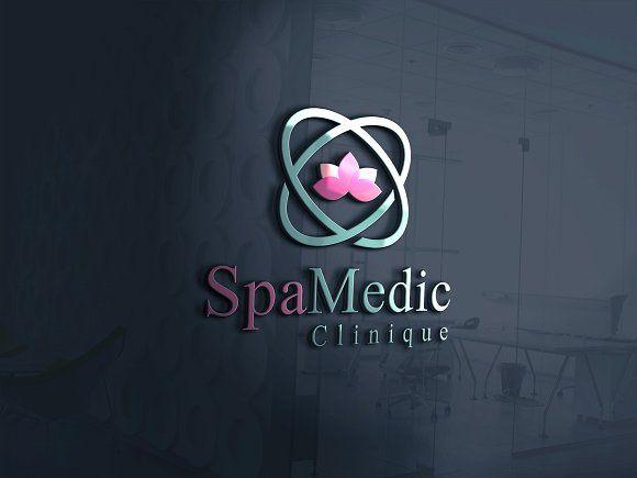 Clinque Logo - Spa Medic Clinique Logo ~ Logo Templates ~ Creative Market