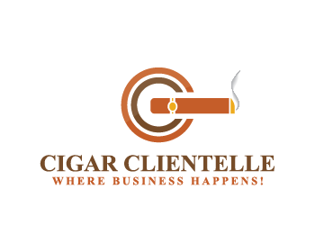 Cigar Logo - Logo design entry number 104 by QSOENDA. Cigar Clientelle logo contest