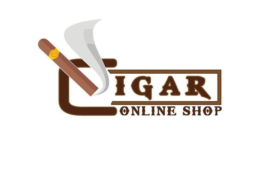 Cigar Logo - Entry by junaidaf for Logo Design for Cigar Online Shop