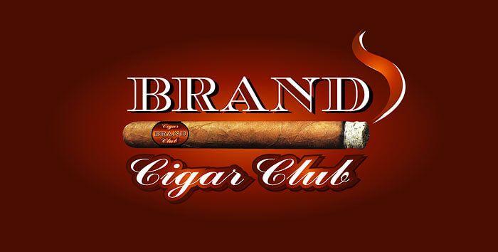 Cigar Logo - Brand Cigar Club Corporate Logo Design - Corporate Identity & Logo ...