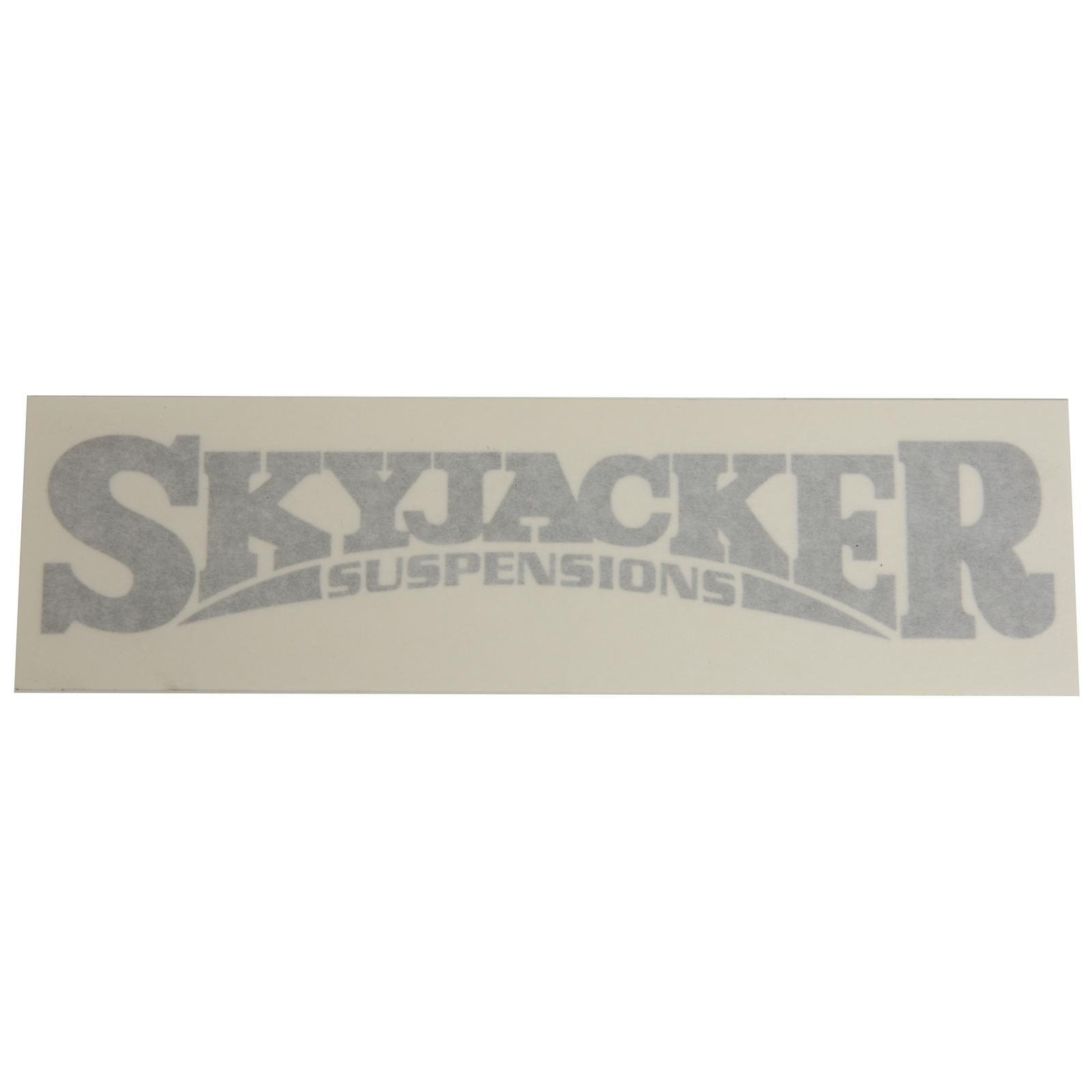 Skyjacker Logo - Skyjacker Suspensions D9-S Decal Vinyl Adhesive Silver Skyjacker ...