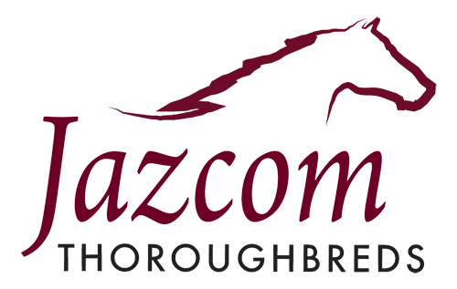 Thoroughbred Logo - Jazcom Thoroughbreds provides Horse Spelling and Rehabilitation