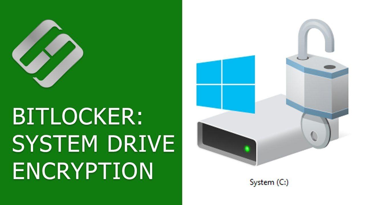 BitLocker Logo - How to Encrypt System Disk C with BitLocker in Windows 10 Without ...