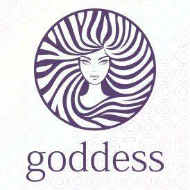 Godess Logo - Goddess+logo | 1-Logo design | Beauty logo, Logos, Salon logo