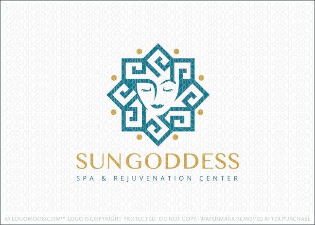 Godess Logo - Readymade Logos Sun Goddess